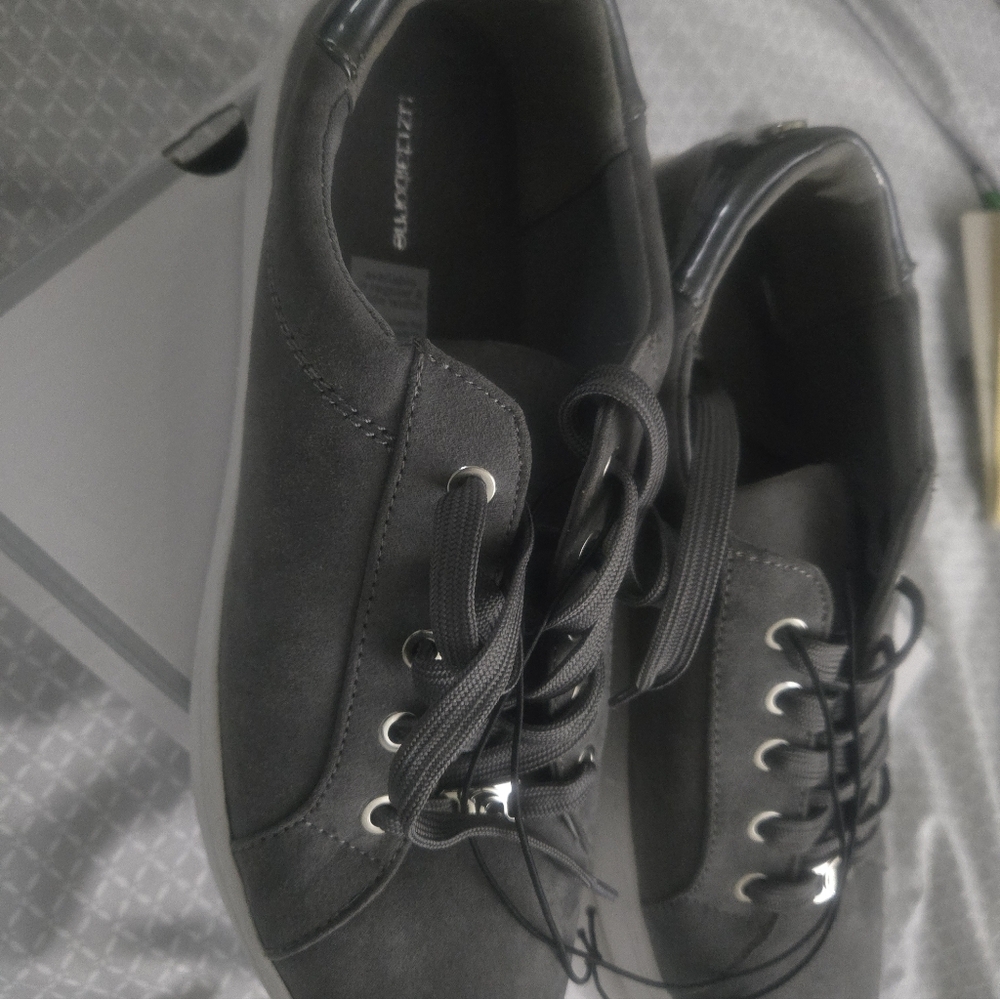 Liz Claiborne Gray Women Sneakers